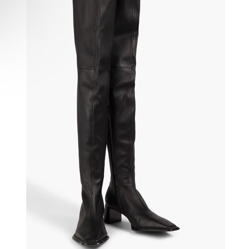 Alexander Wang Black Over the Knee Boots - Picture 5 of 10